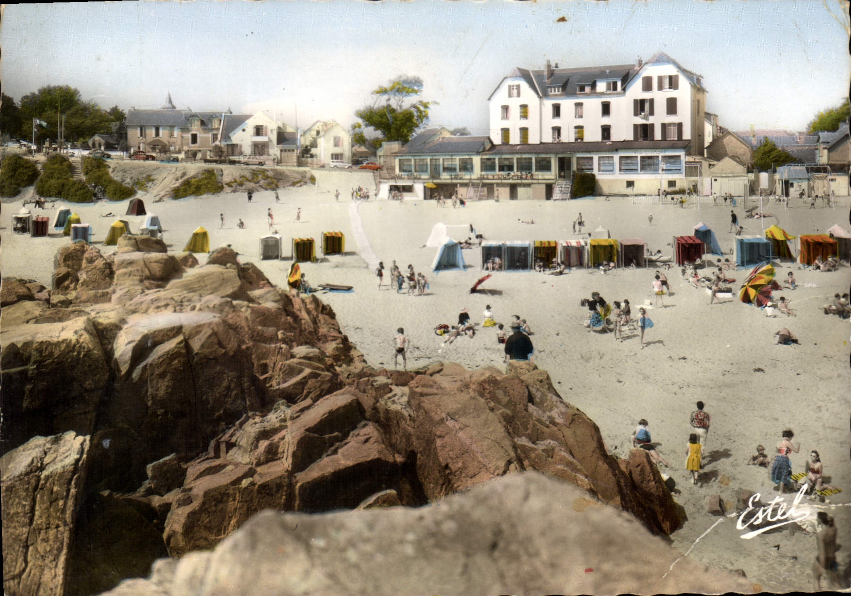 CPSM Saint Marc sur Mer la plage
