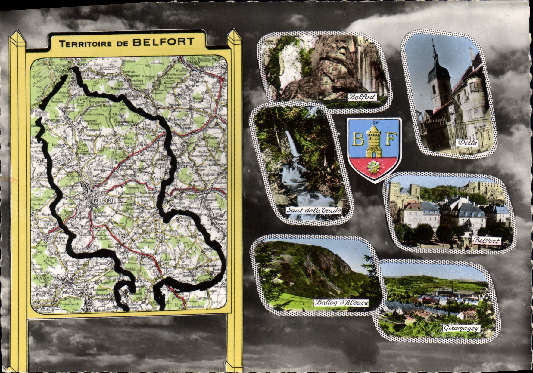 CPSM Territoire de Belfort delle giromagny