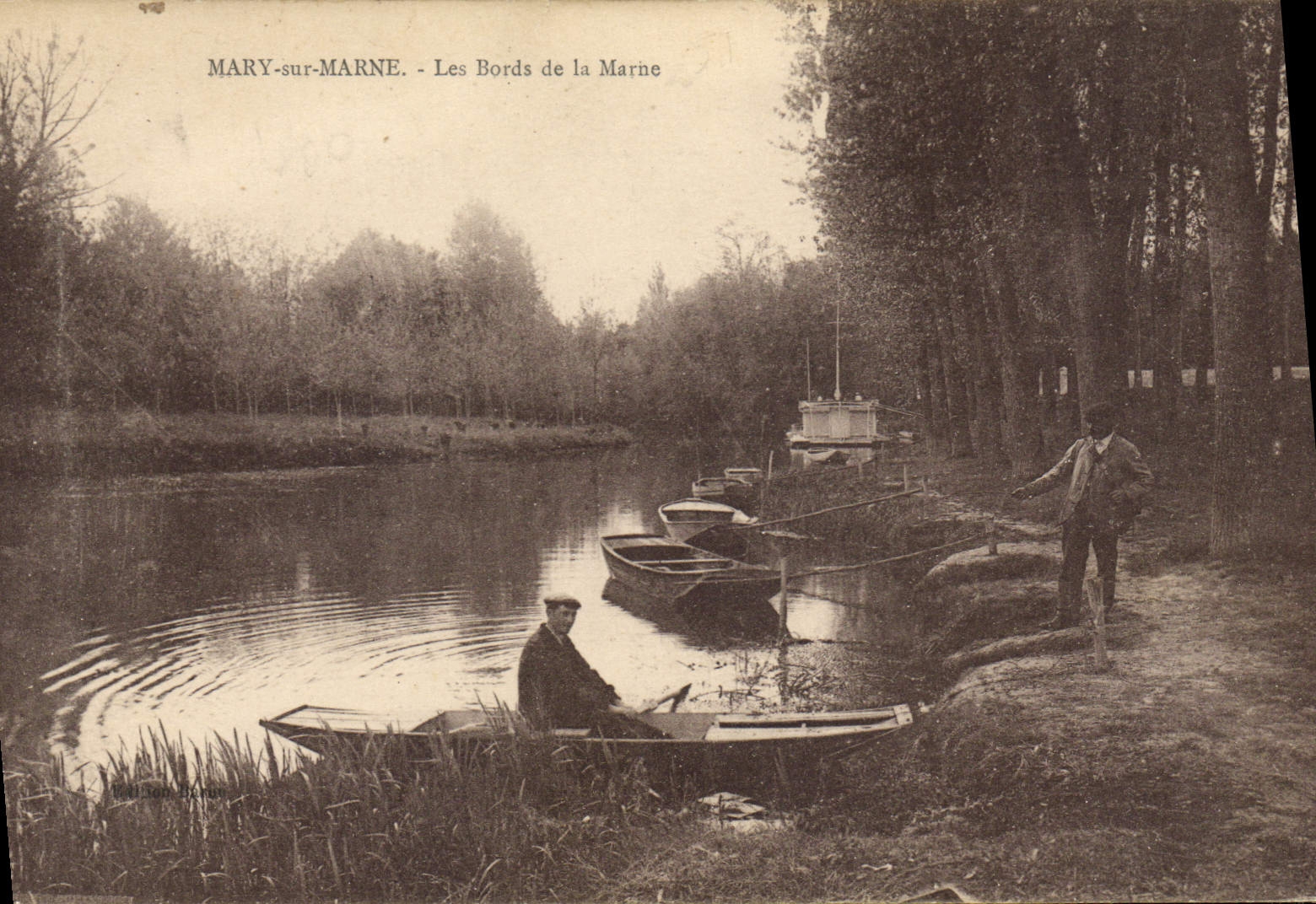 CPA Mary sur Marne les Bords de la Marne 