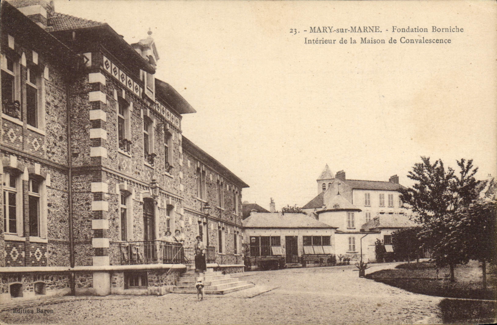 CPA Mary sur Marne Fondation Borniche interieur de la maison de Convalescence 
