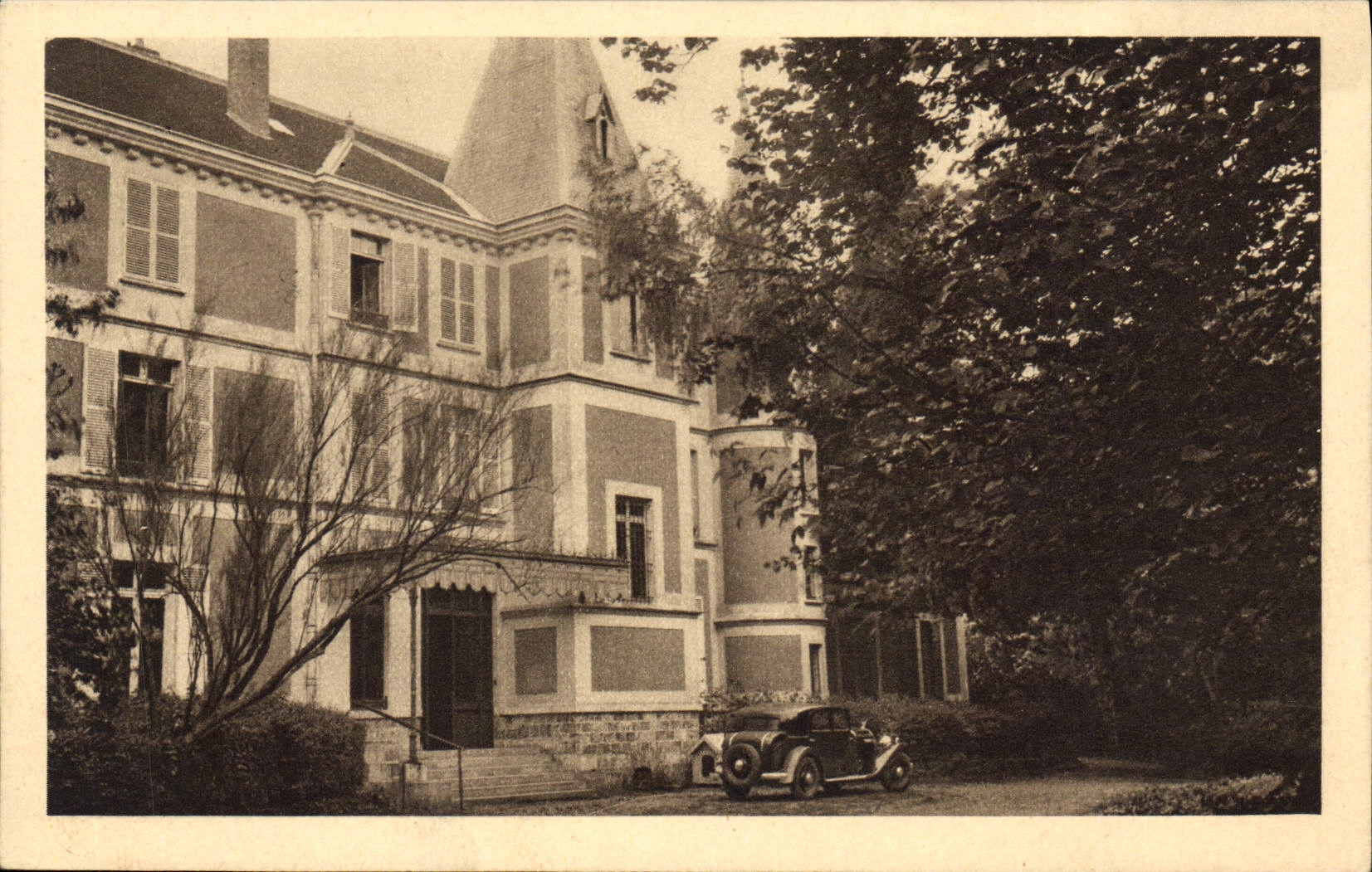 CPA Cite Notre Dame jony sur Morin S et M entree de la maison 