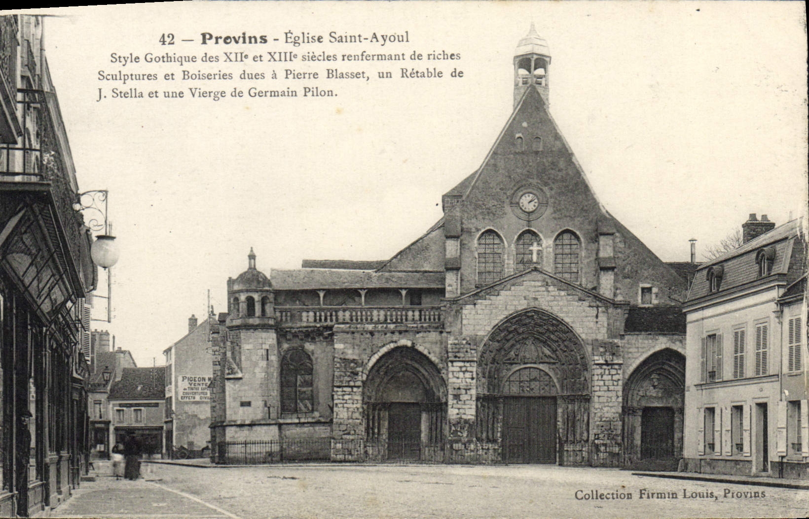 CPA Provins Eglise Saint Ayuol 