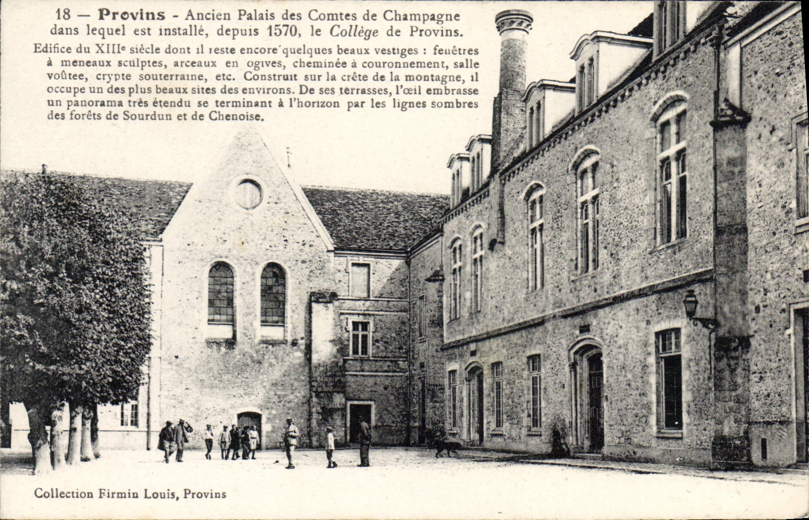 CPA Provins Ancien Palais des Comtes de Champagne 