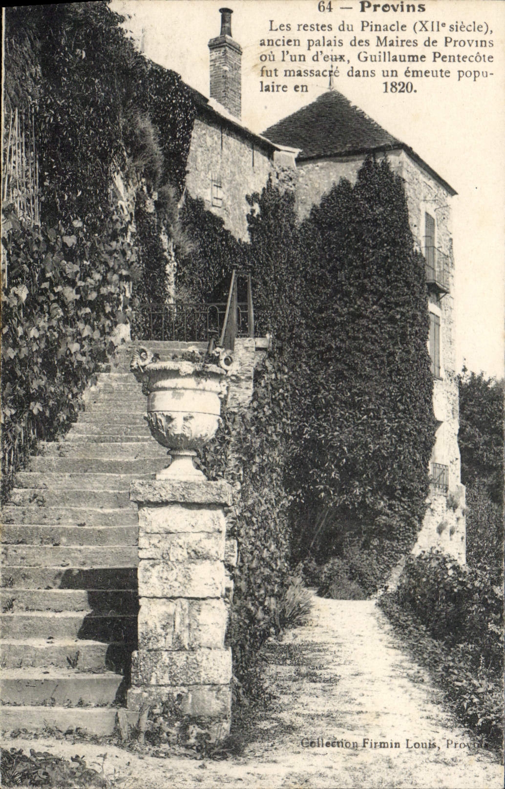 CPA Provins Les restes du Pinacle XII siecle 