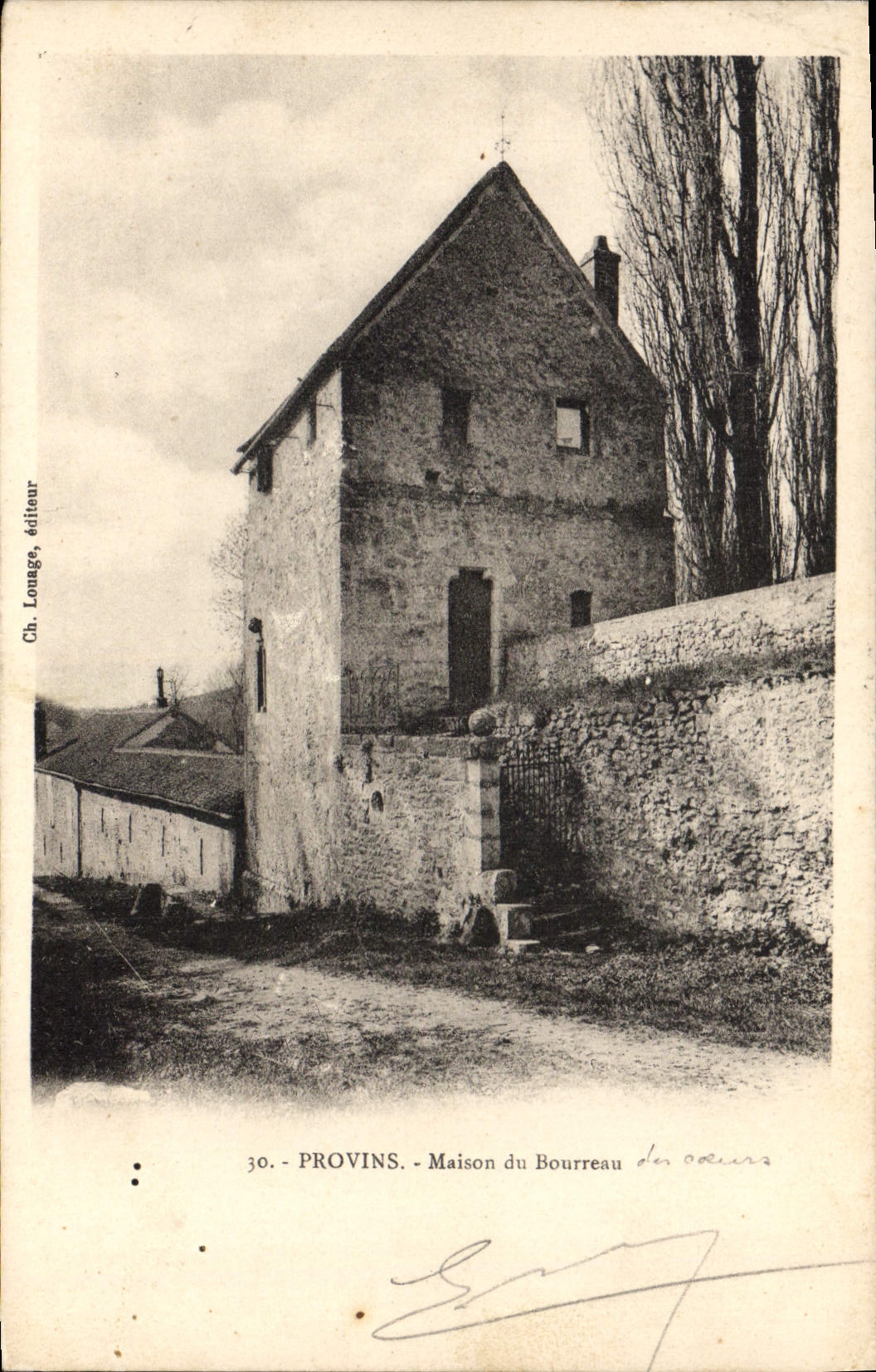 CPA Provins Maison du Bourreau 