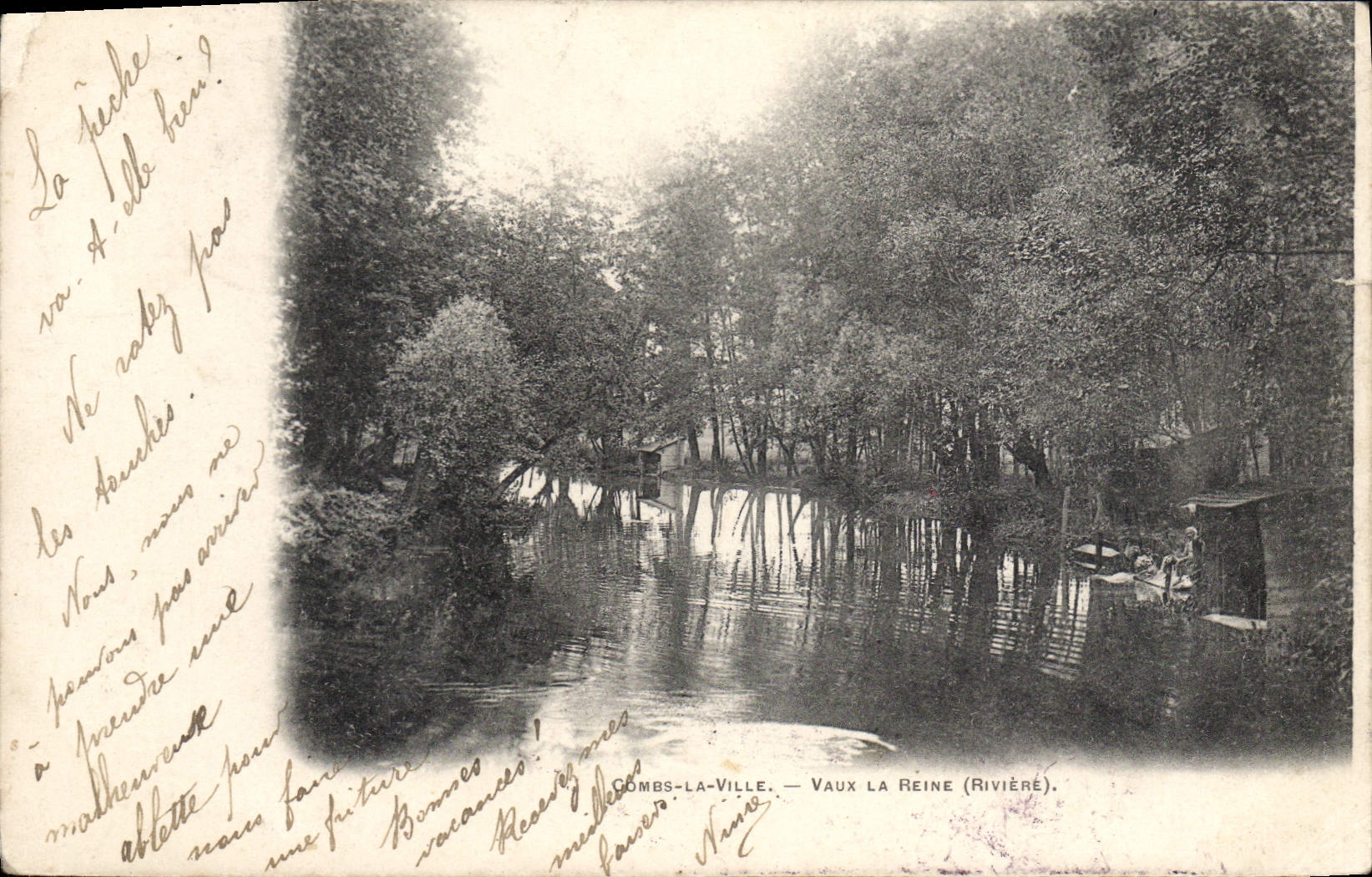 CPA Combs la Ville Vaux la Reine Riviere 