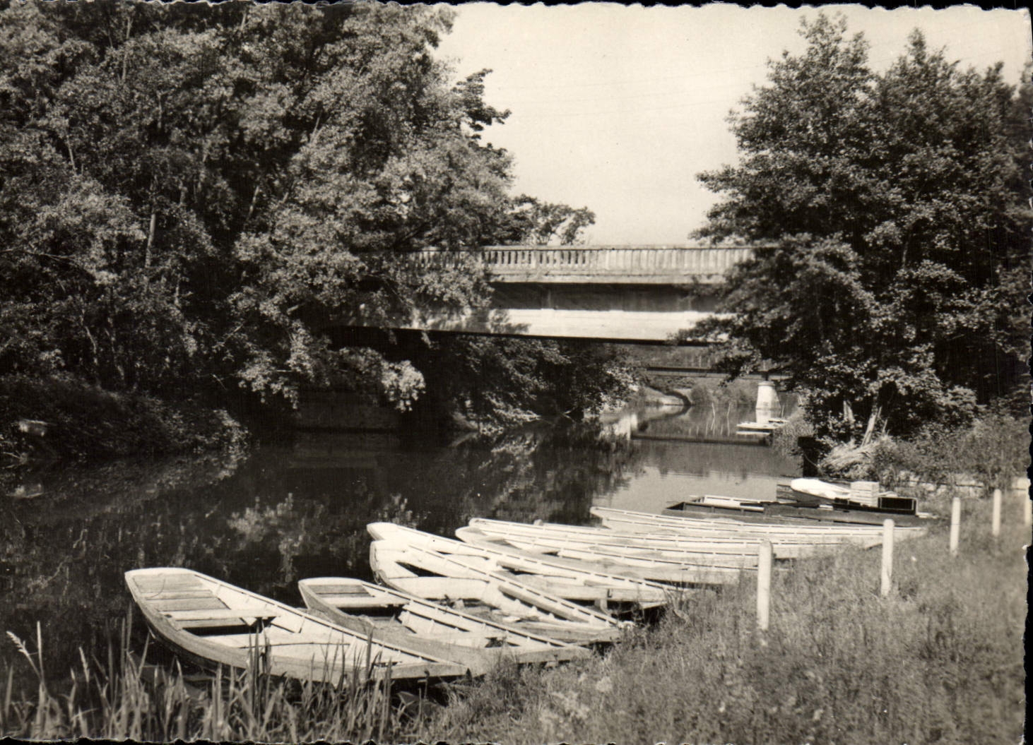 CPA Mary sur Marne S et M Le Pont sur la Marne 
