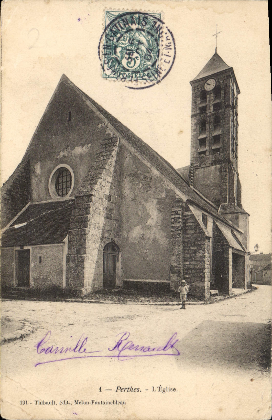 CPA Perthes L'Eglise 