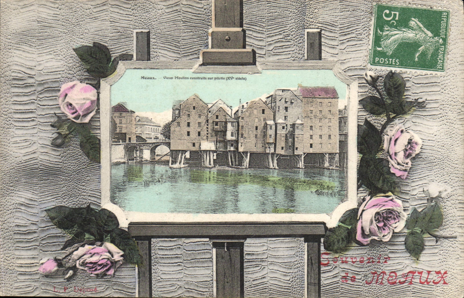 CPA Souvenir de Meaux 