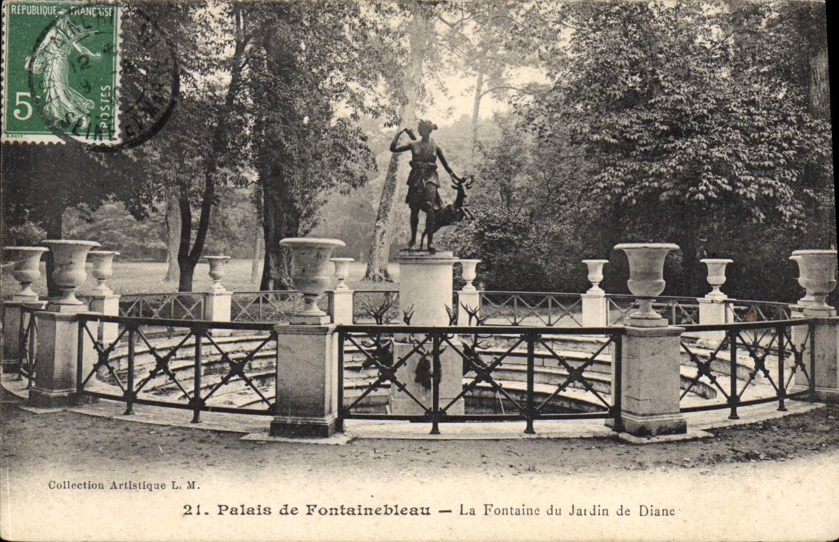 CPA Palais de Fontainebleau La Fontaine du Jardin de Diane