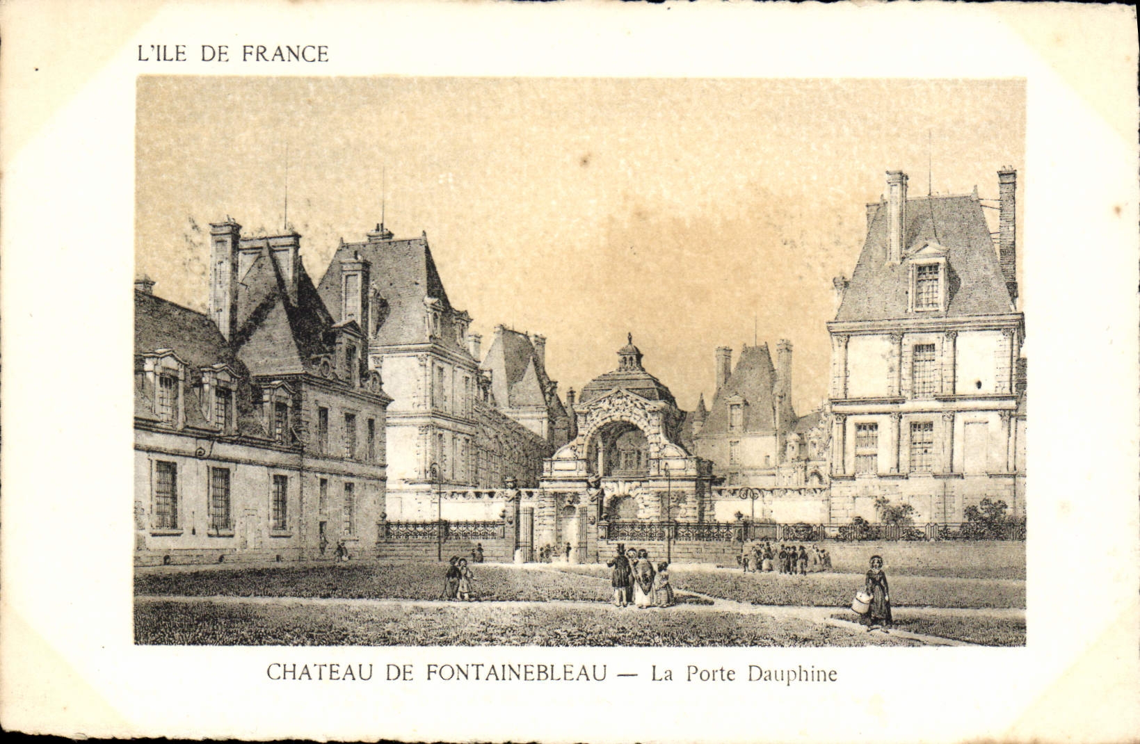 CPA Chateau de Fontainebleau La Porte Dauphine