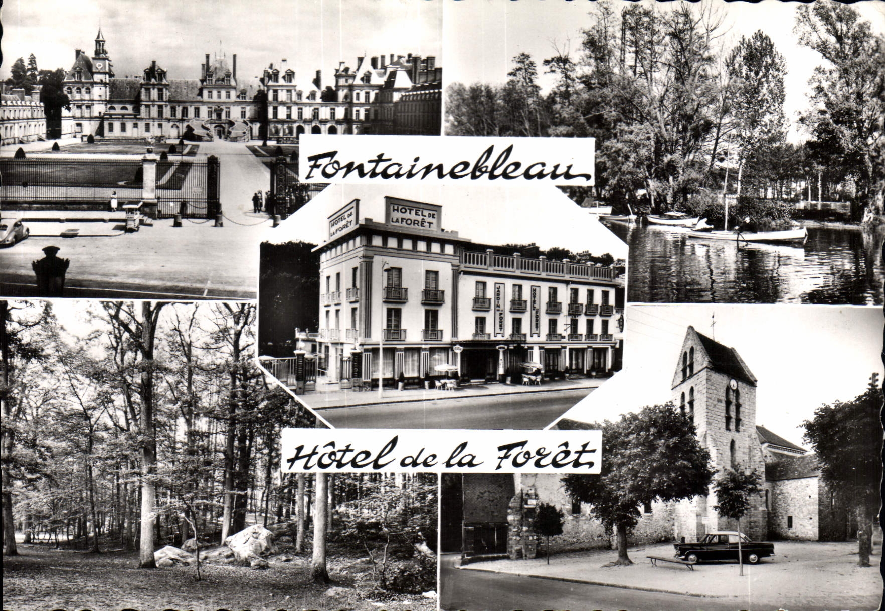 CPSM Fontainebleau Avon (S et M) Hotel de Foret