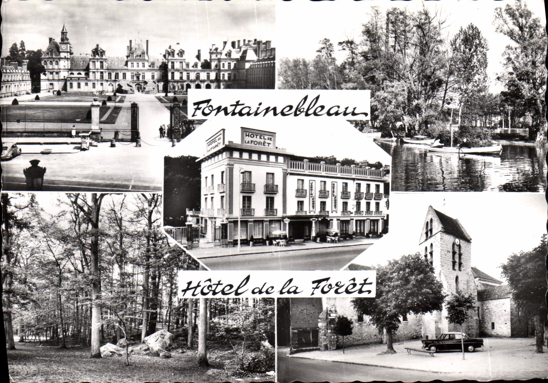 CPSM Fontainebleau Avon (S et M) Hotel de ForetABQD89