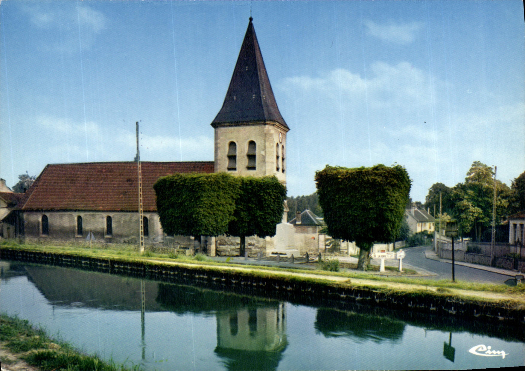 CPSM Claye Souilly (S et M) L'Eglise