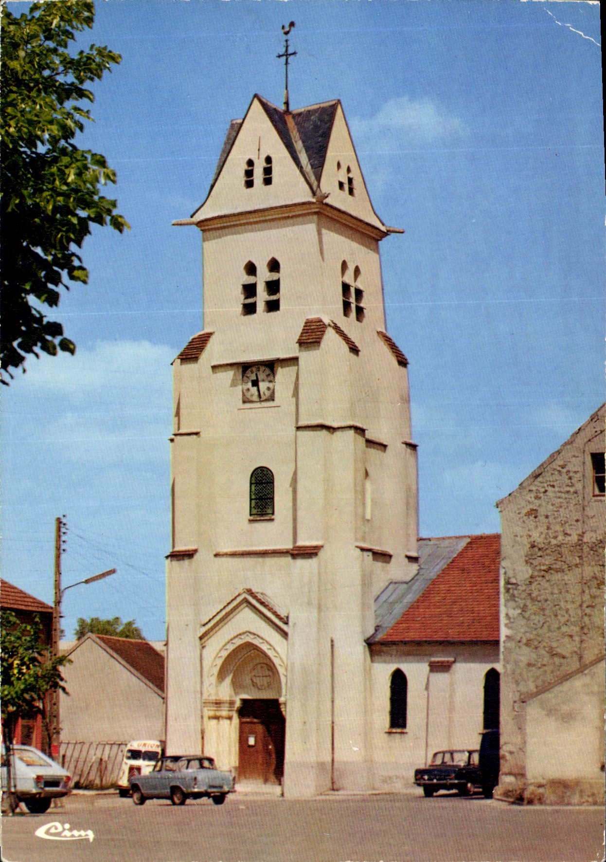 CPSM Pontault Combault (S et M) L'Eglise de Cobault