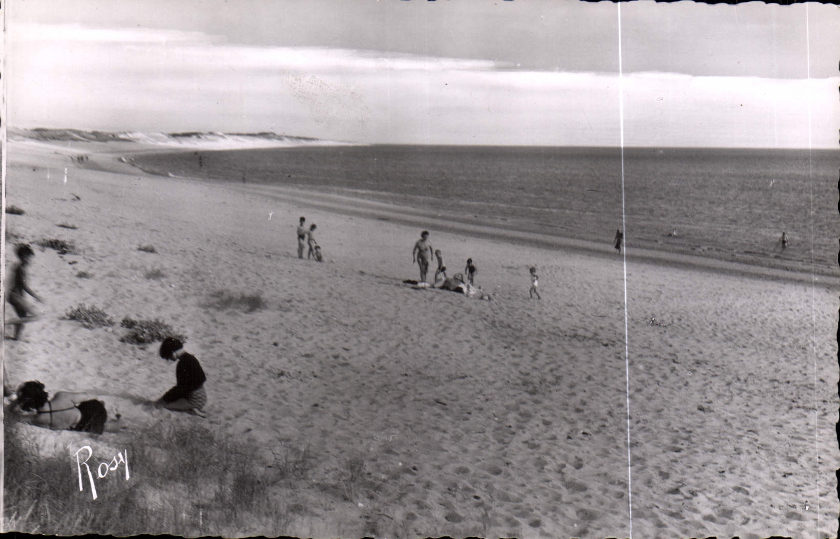CPA Ile de Noirmoutier L'Epine La Plage prise de la Bosse