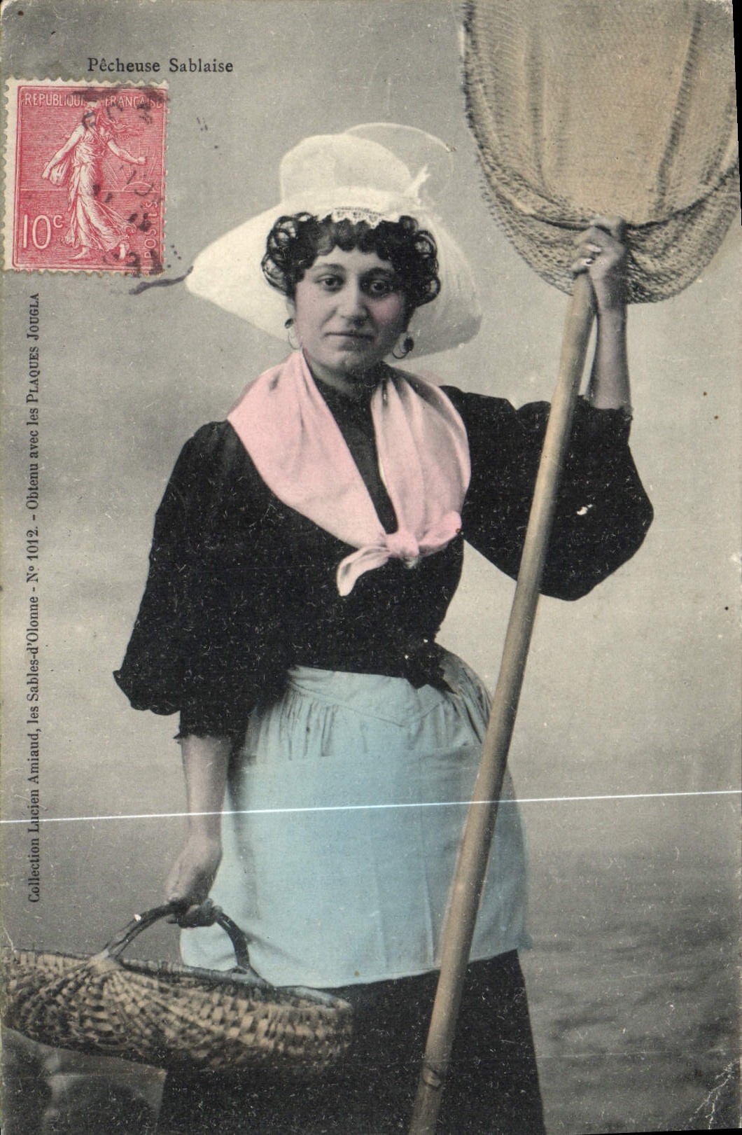 CPA Pecheuse Sablaise