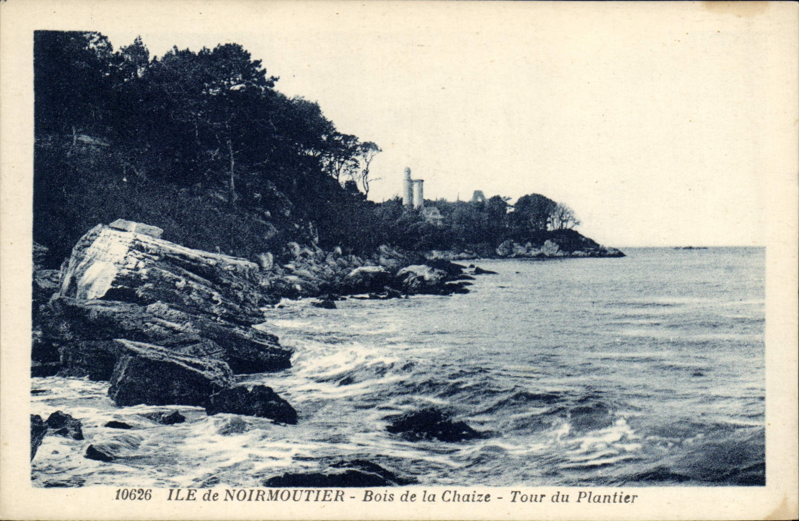 CPA Ile de Noirmoutier Bois de la Chaize Tour du Plantier