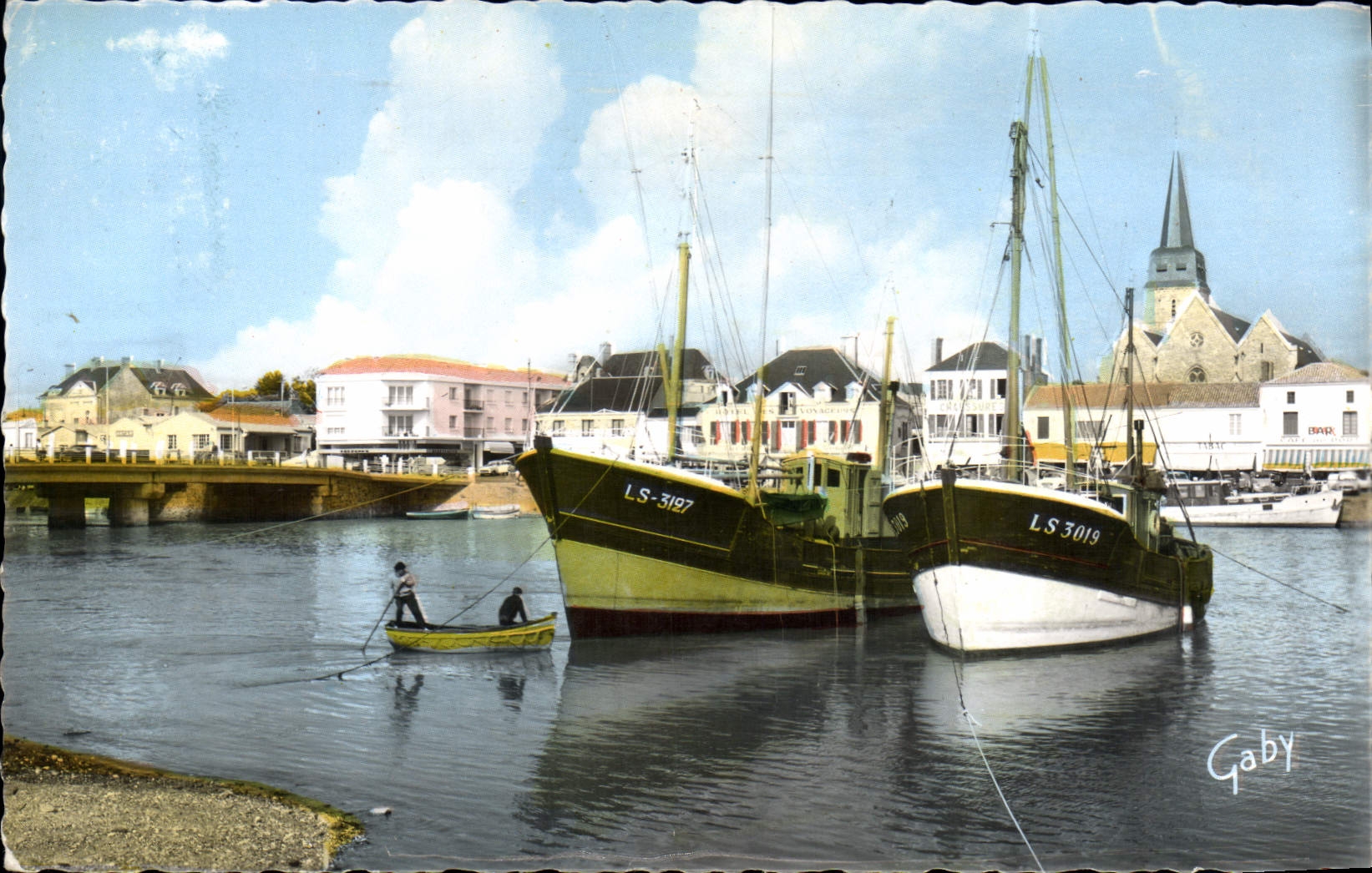CPA St Gilles sur Vie (Vendee) Le Port