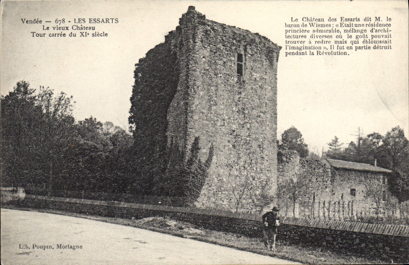 CPA Vendee Les Essarts Le vieux Chateau