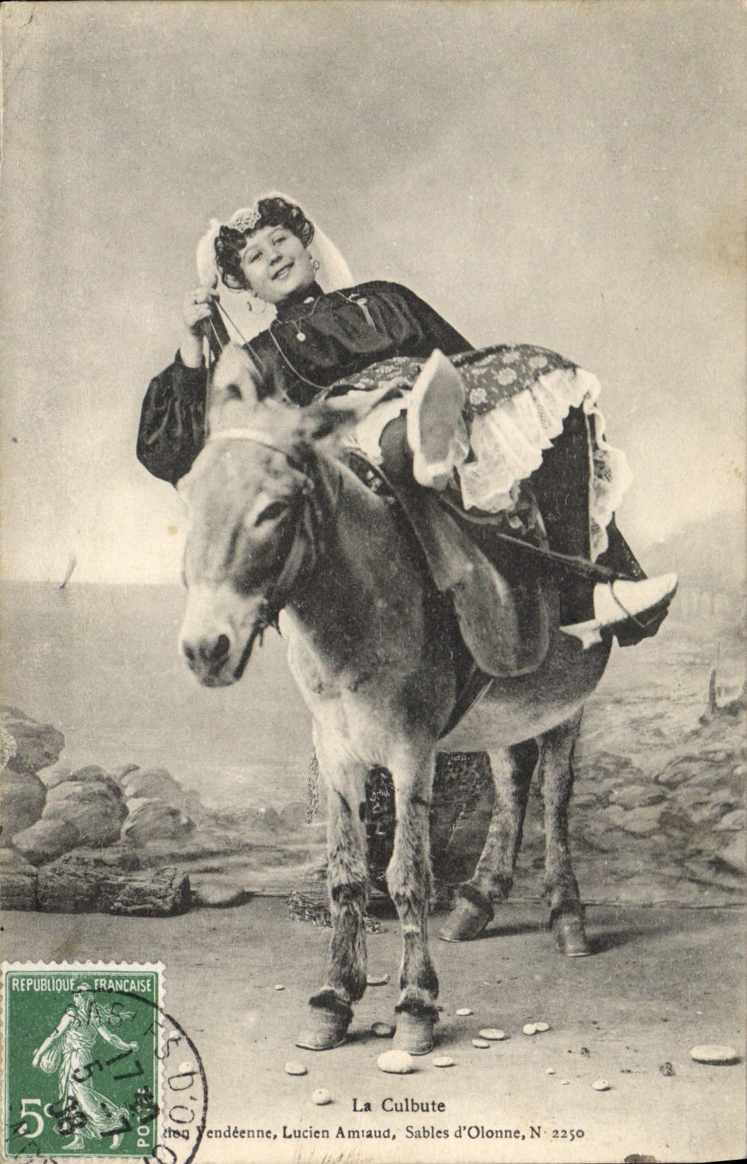 CPA La Culbute Vendeenne Sables d'Olonne