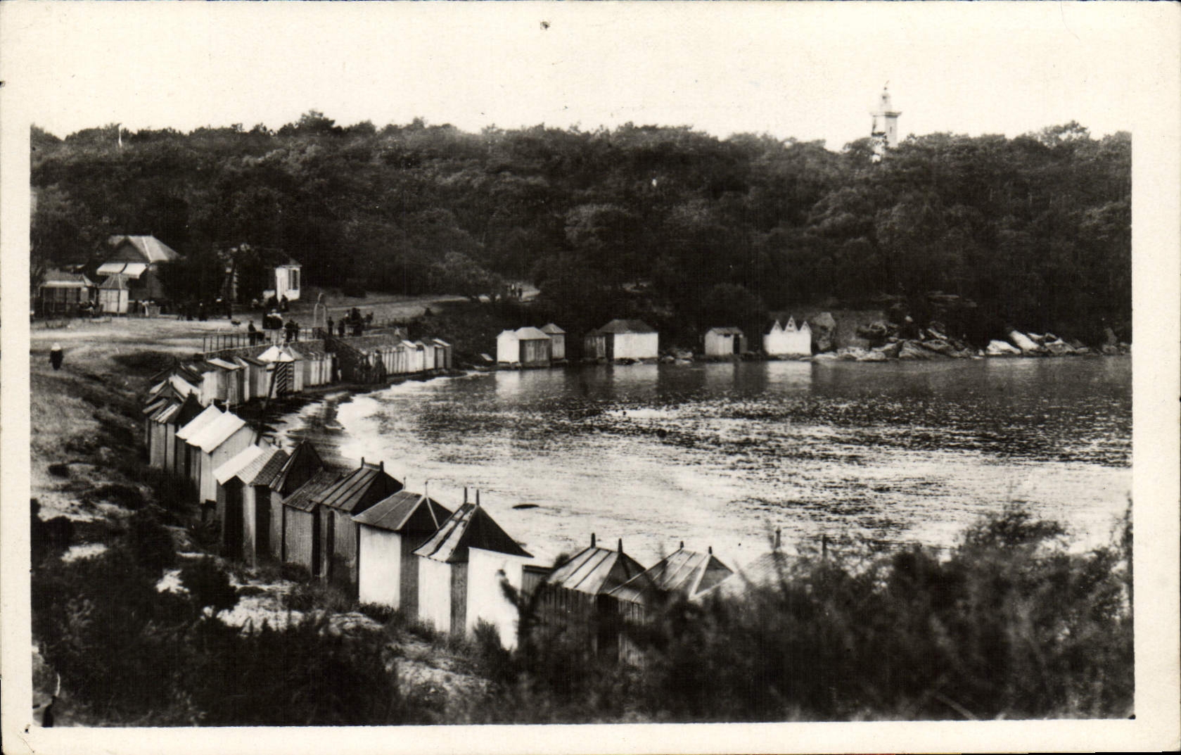 CPA Ile de Noirmoutier (Vendee) La Plage des Dames a maree haute