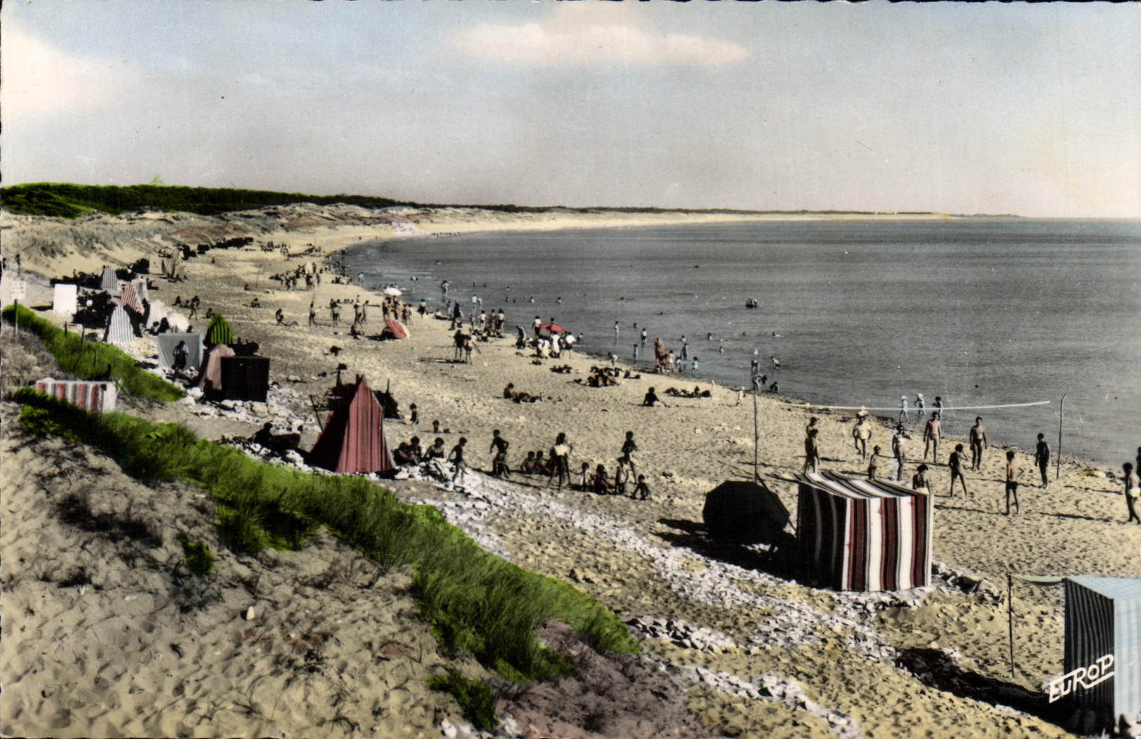 CPA Longeville (Vendee) La Plage
