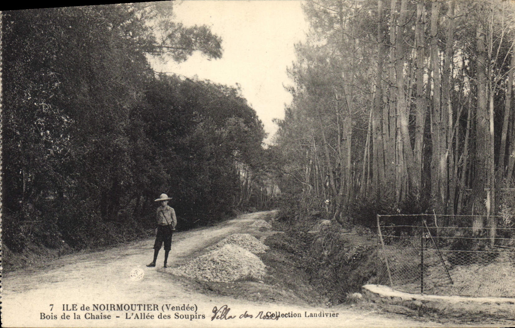 CPA Ile de Noirmoutier (Vendee) Bois de la Chaise