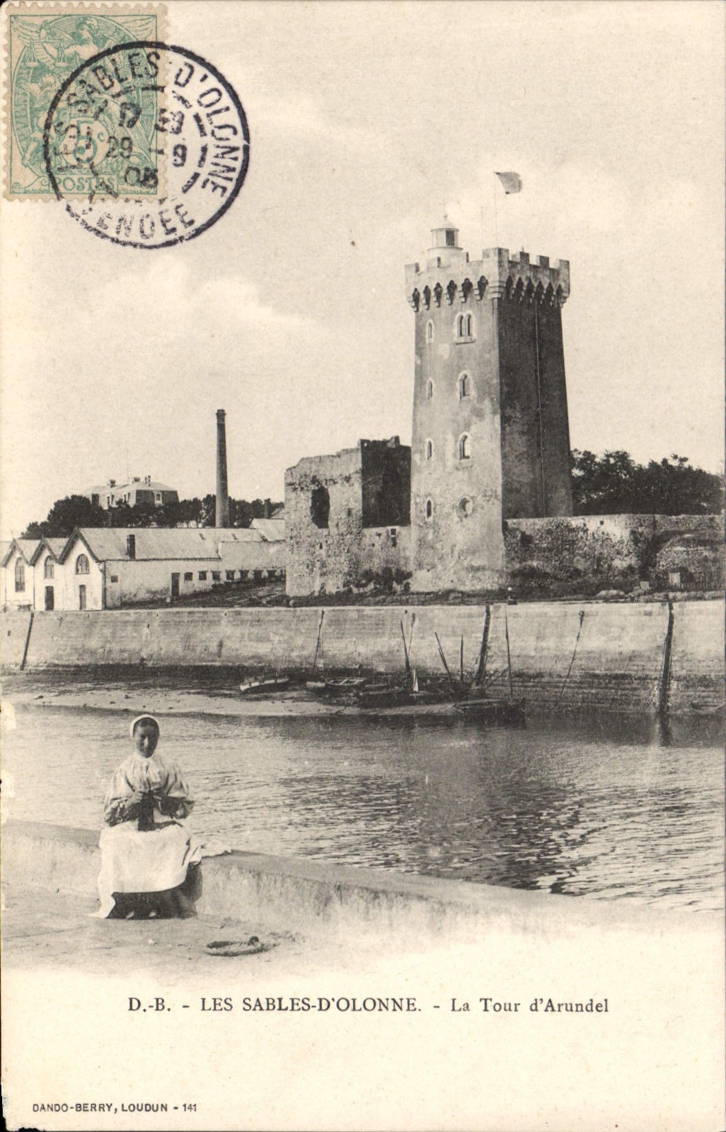 CPA Les Sables d'Olonne La Tour d'Arundel