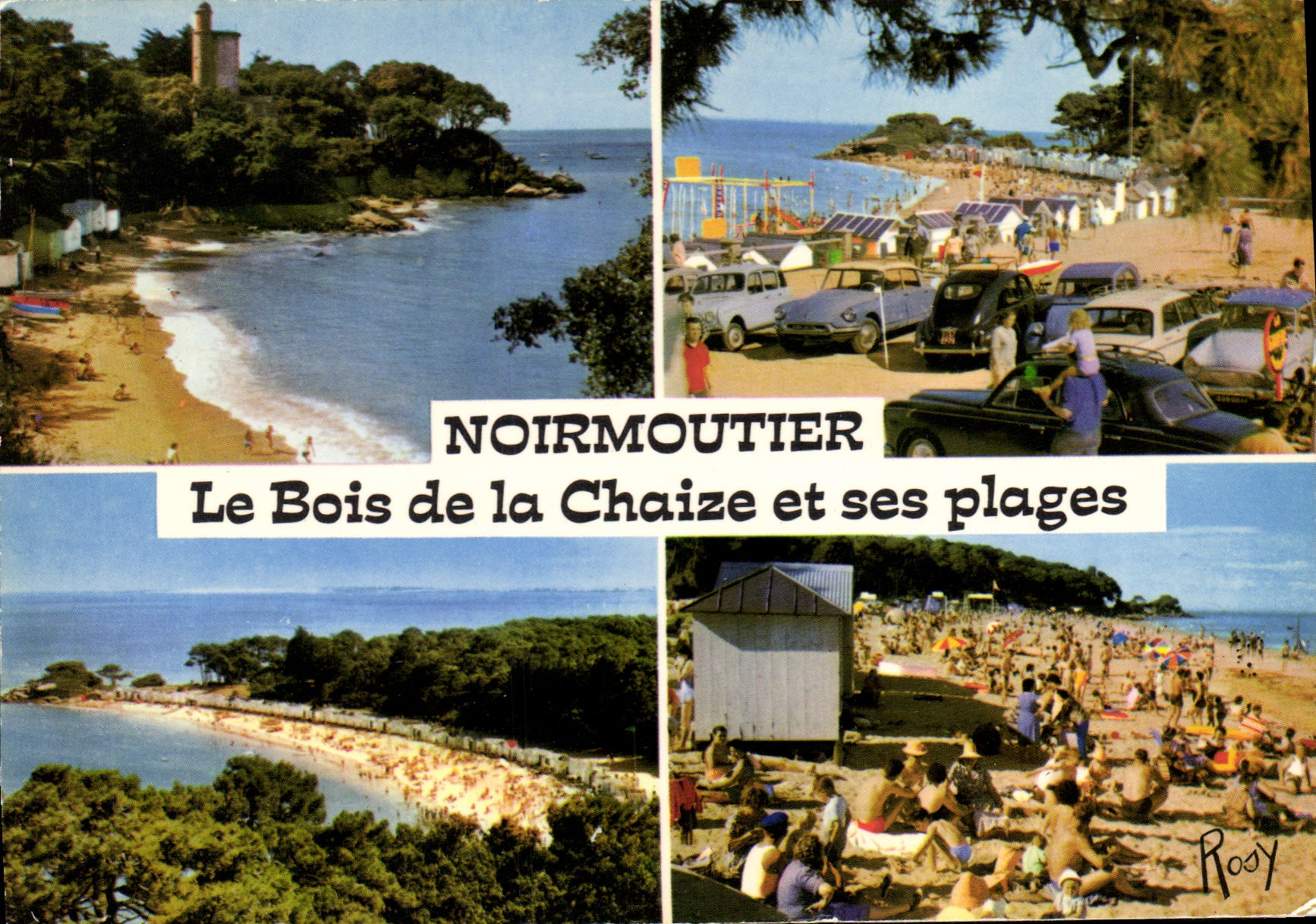 CPSM Noirmoutier Le Bois de la Chaize et ses plages