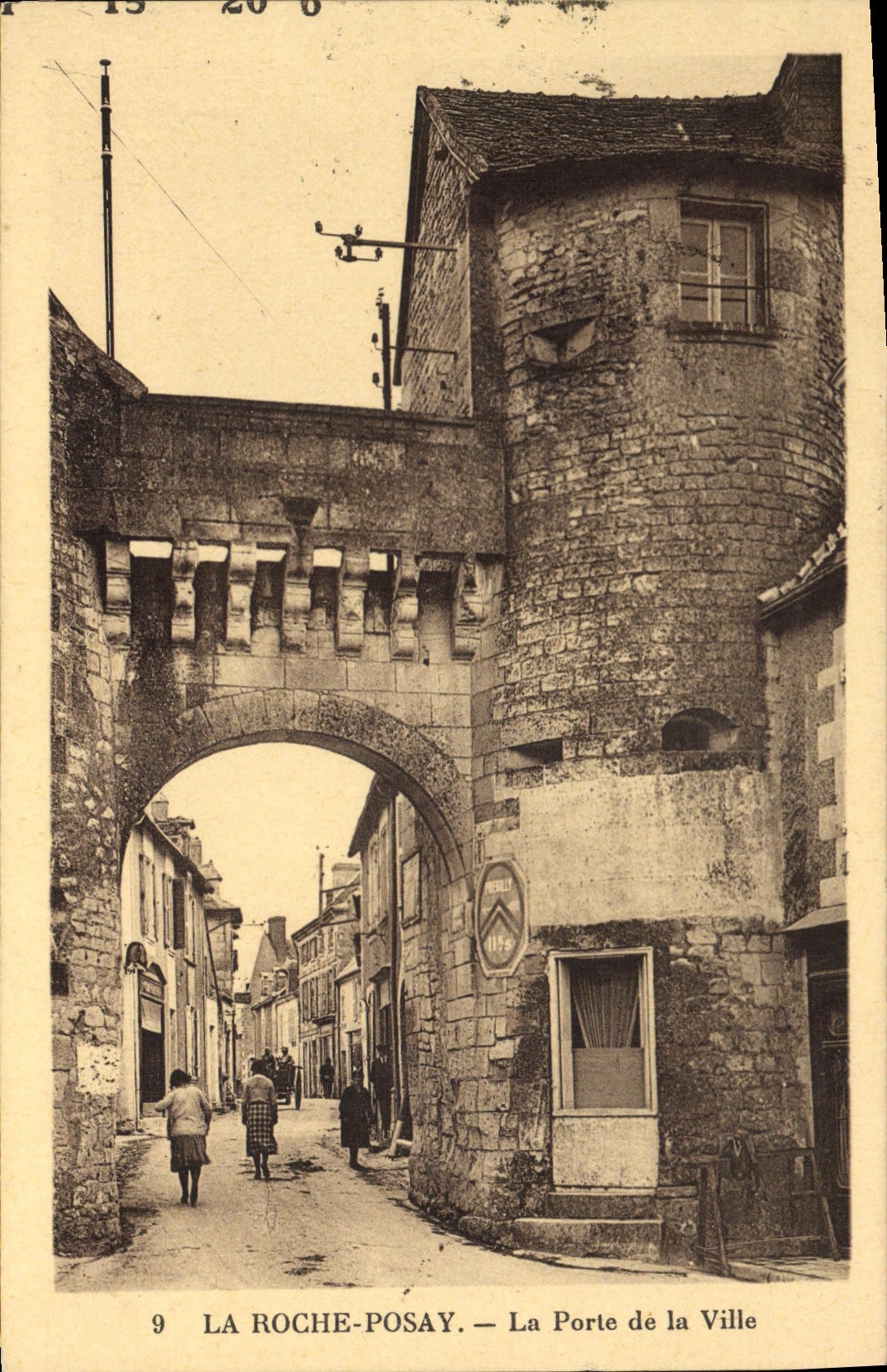 CPA La Roche Posay La Porte de la Ville