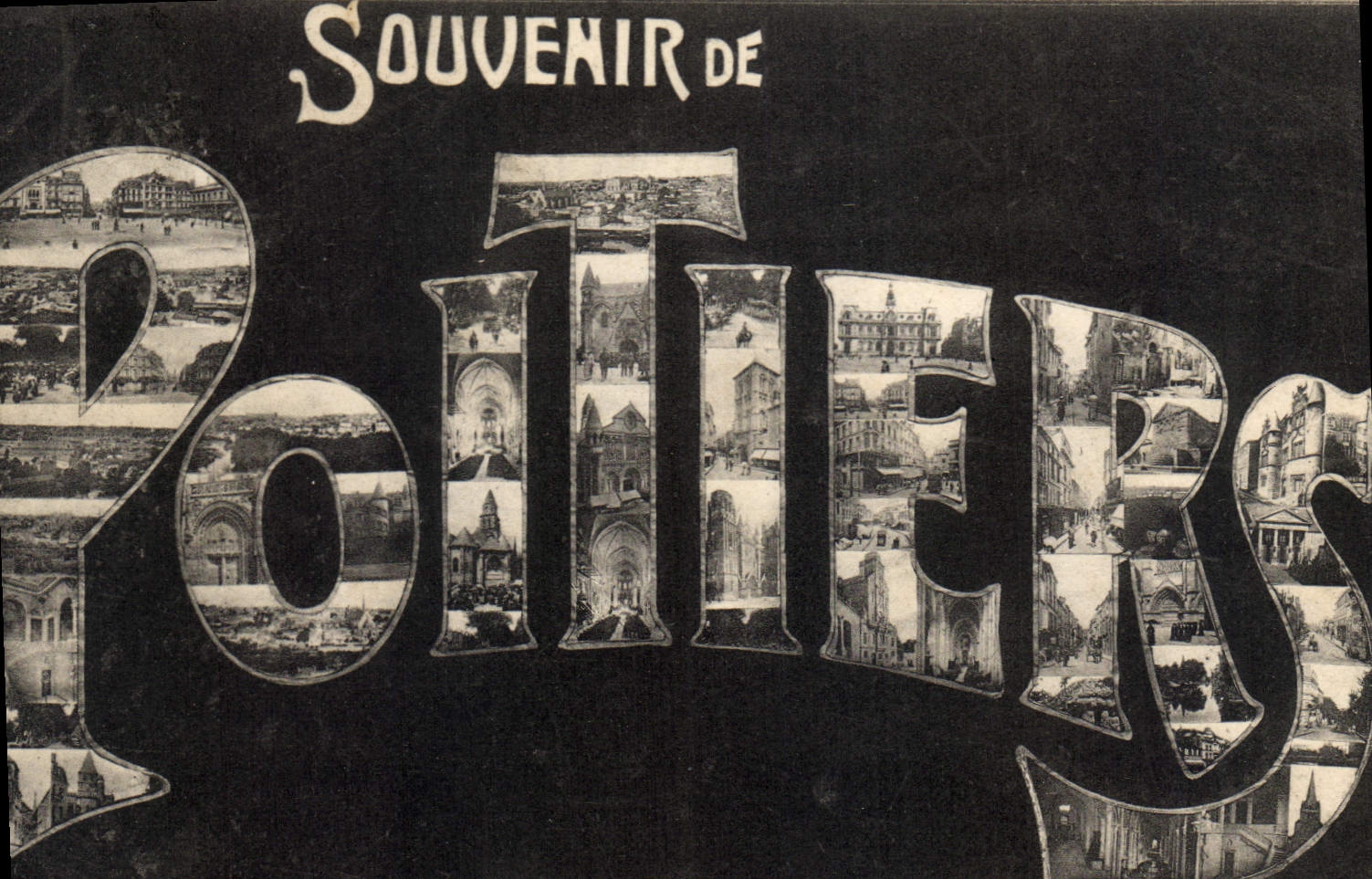 CPA Souvenir de Poitiers