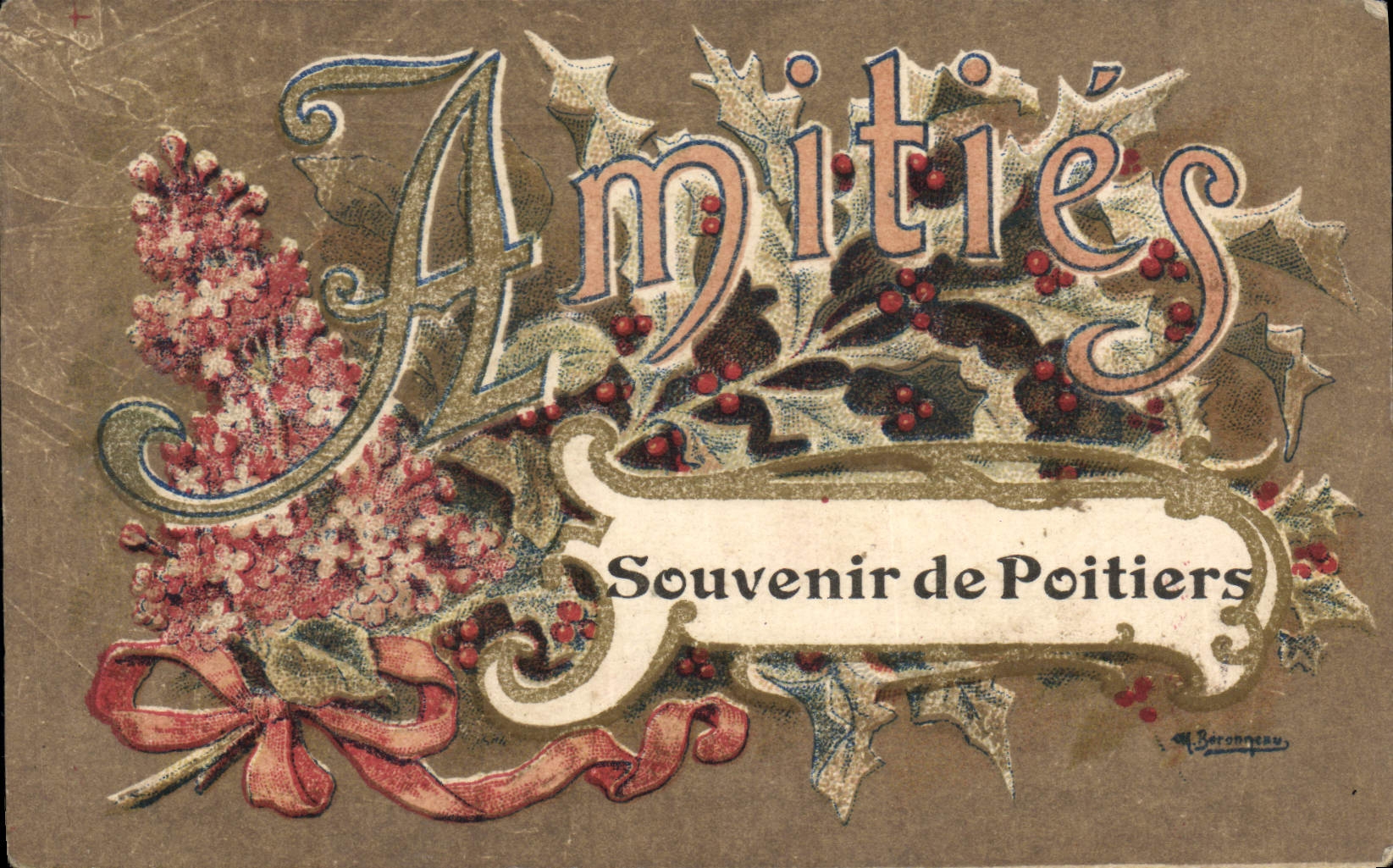 CPA Souvenir de Poitiers