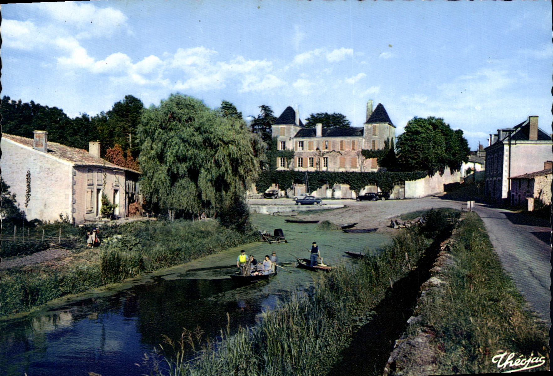 CPSM Marais Poitevin Le Logis d'Arcais