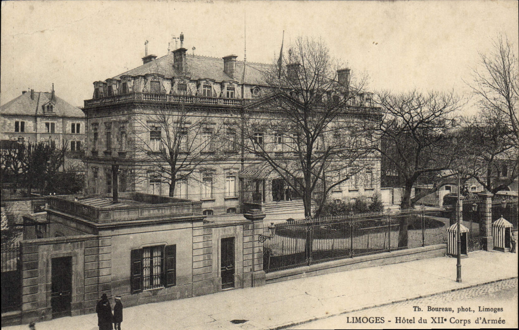 CPA Limoges Hotel du XIIe Corps d'Armee