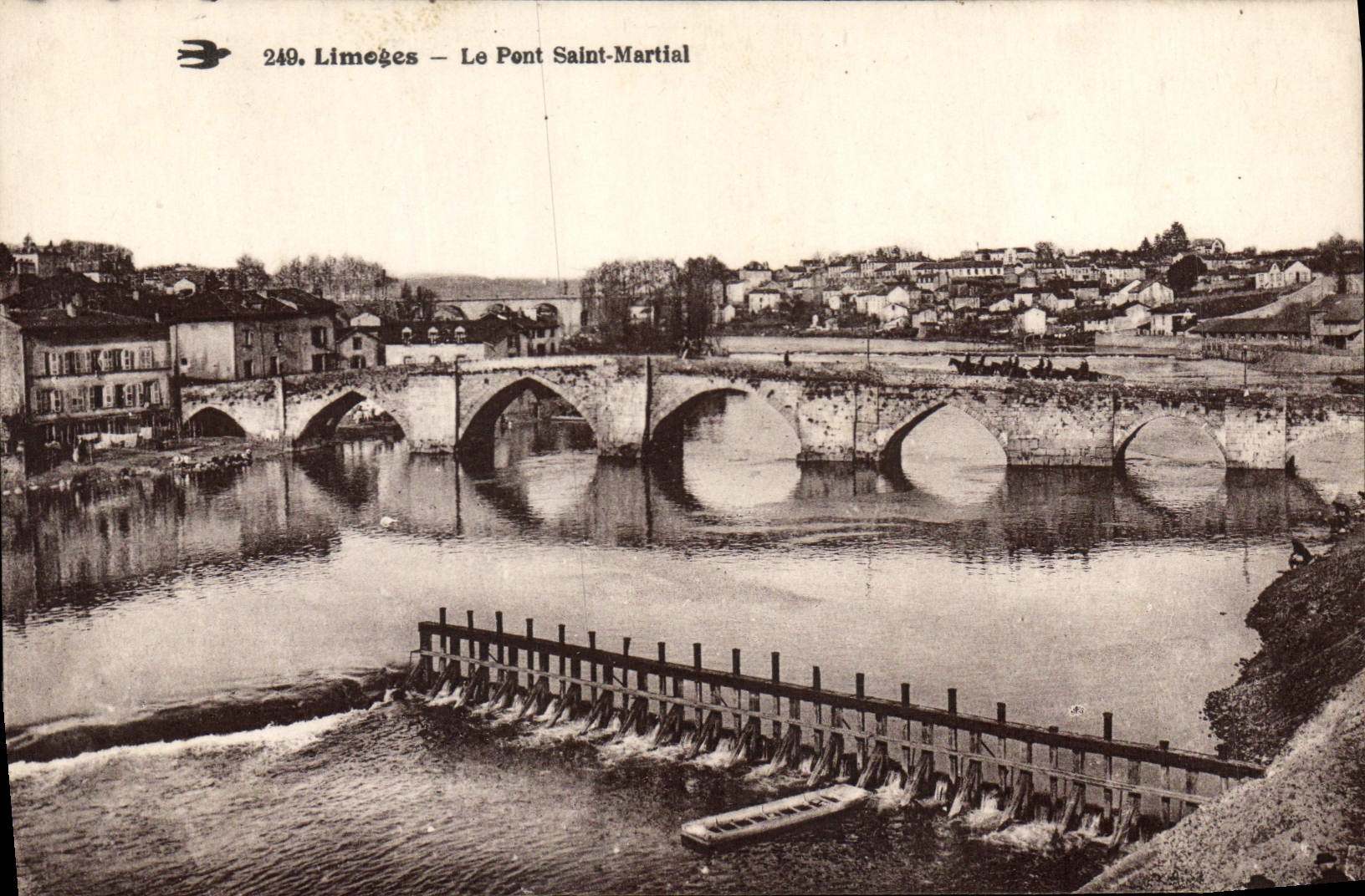 CPA Limoges Le Pont Saint Martial