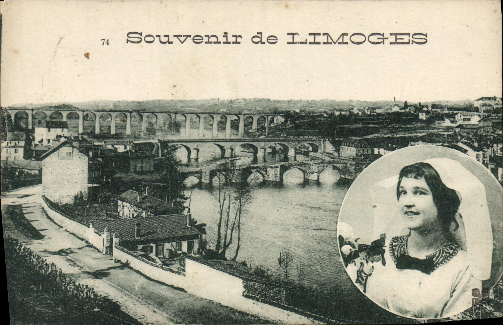 CPA Souvenir de Limoges