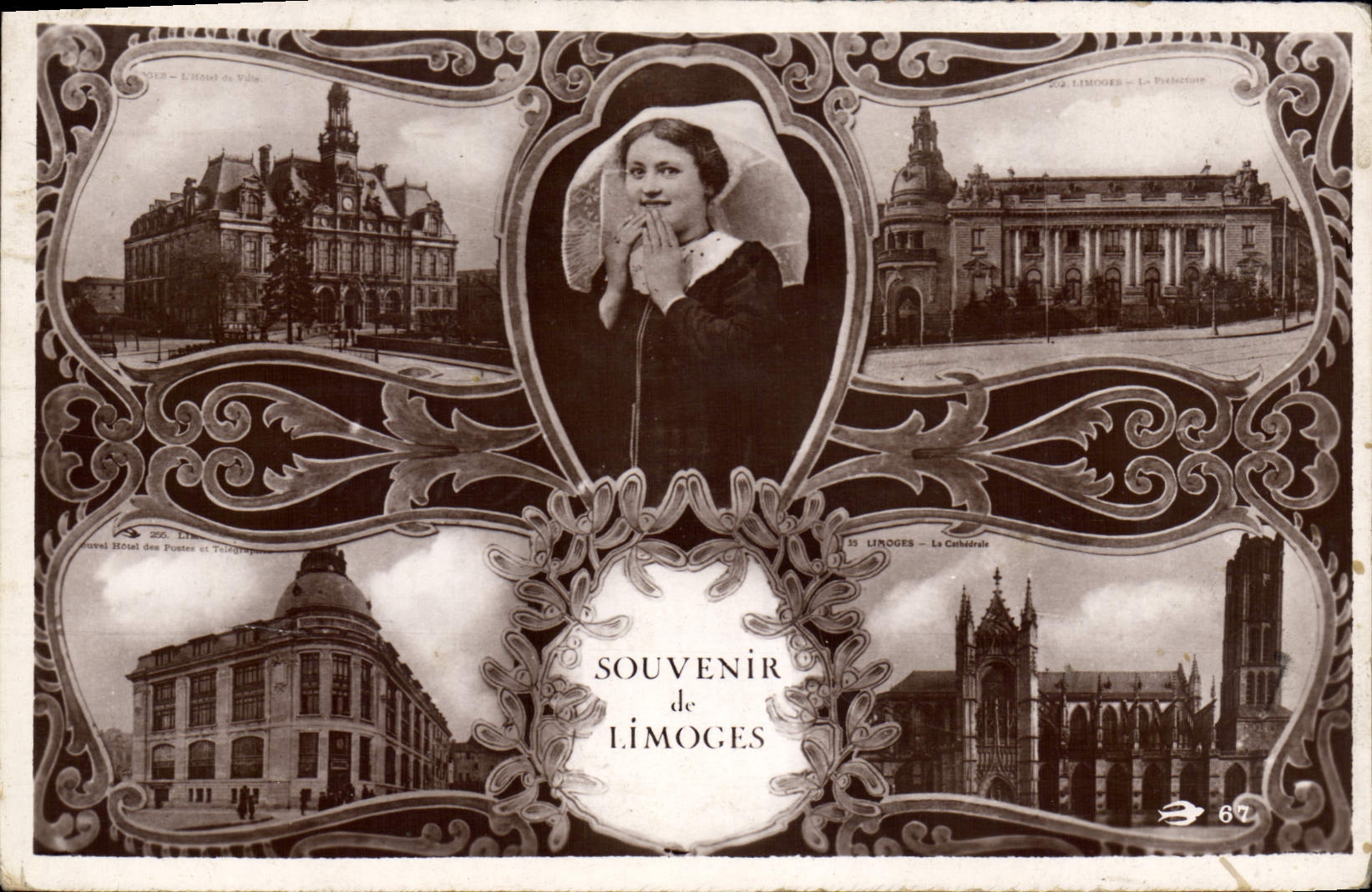 CPA Souvenir de Limoges