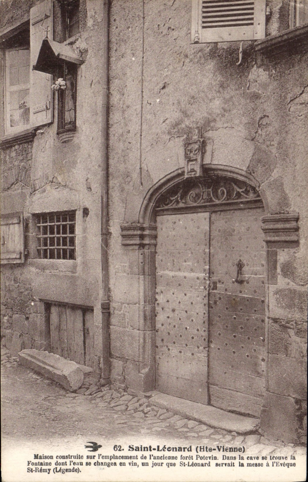 CPA Saint Leonard (Haute Vienne)