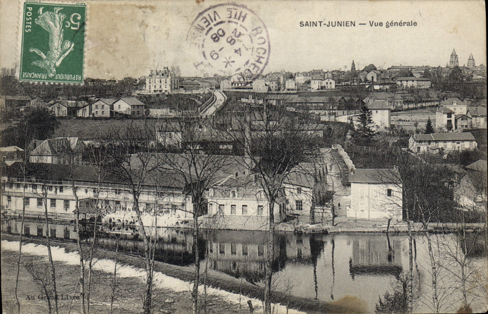 CPA Saint Junien Vue generale