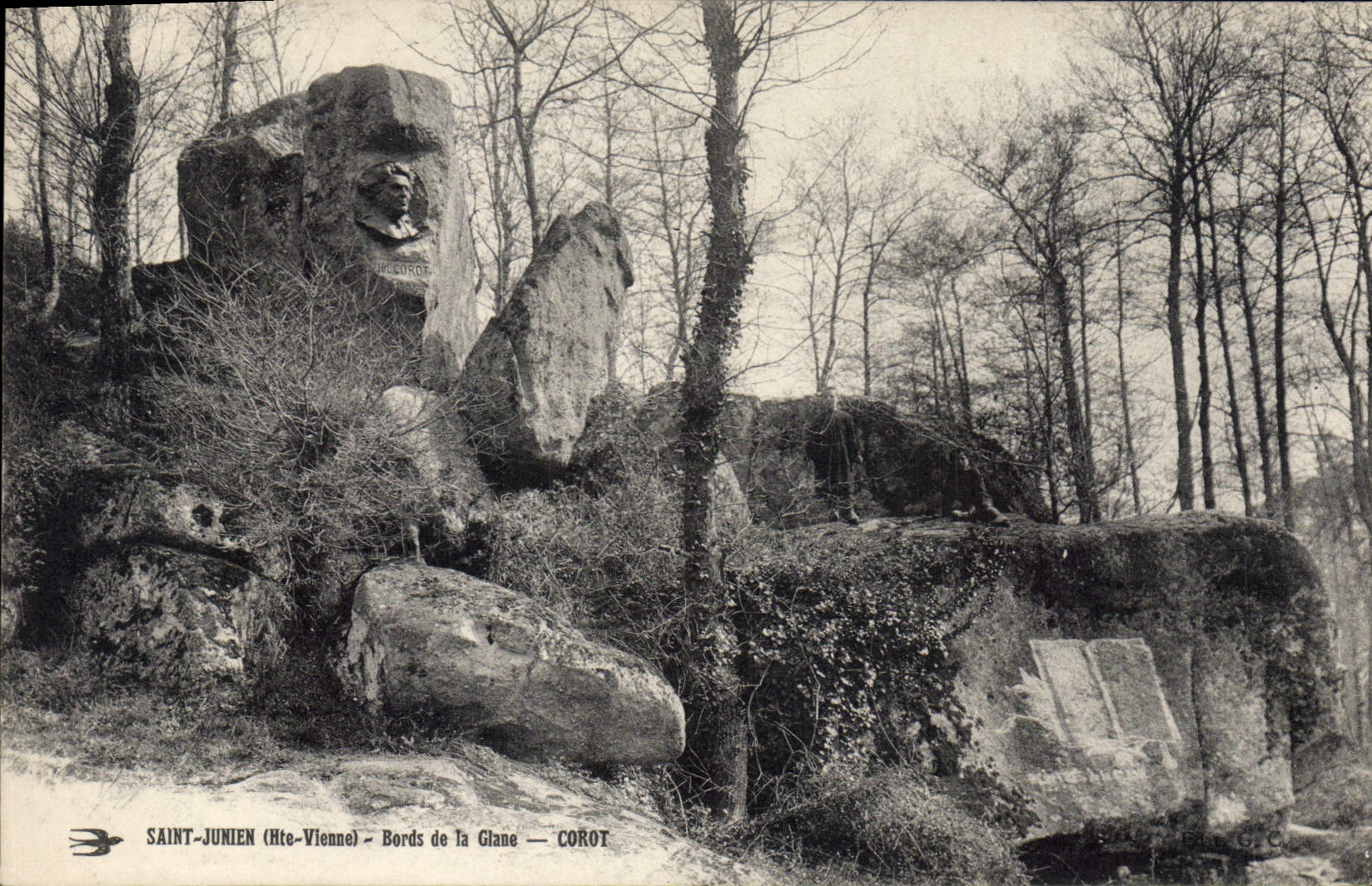 CPA Saint Junien (Haute Vienne) Bords de la Glane
