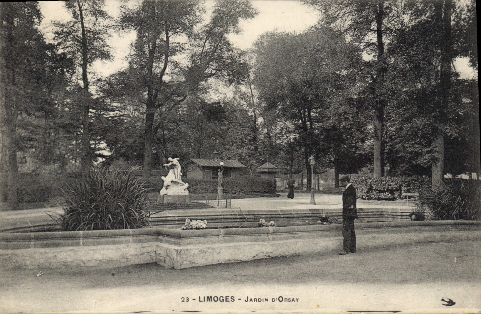 CPA Limoges Jardin d'Orsay