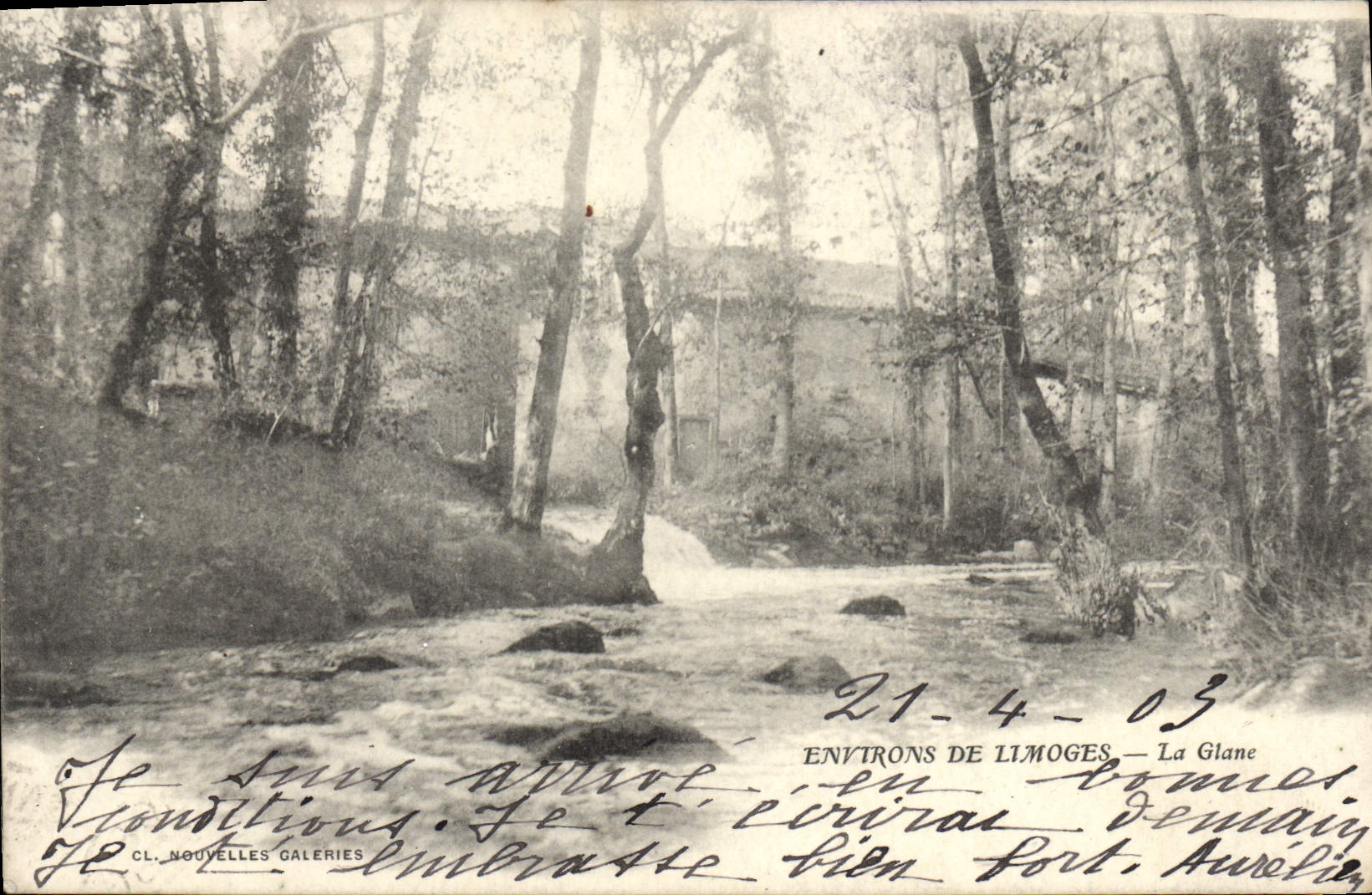 CPA Limoges La Glane