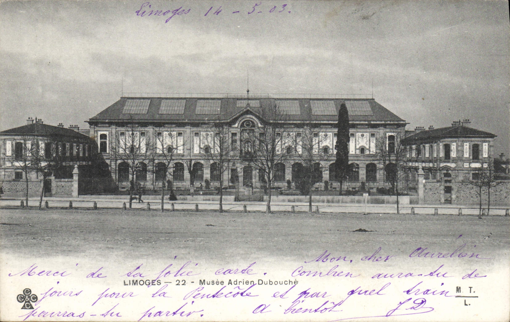 CPA Limoges Musee Adrien Dubouche