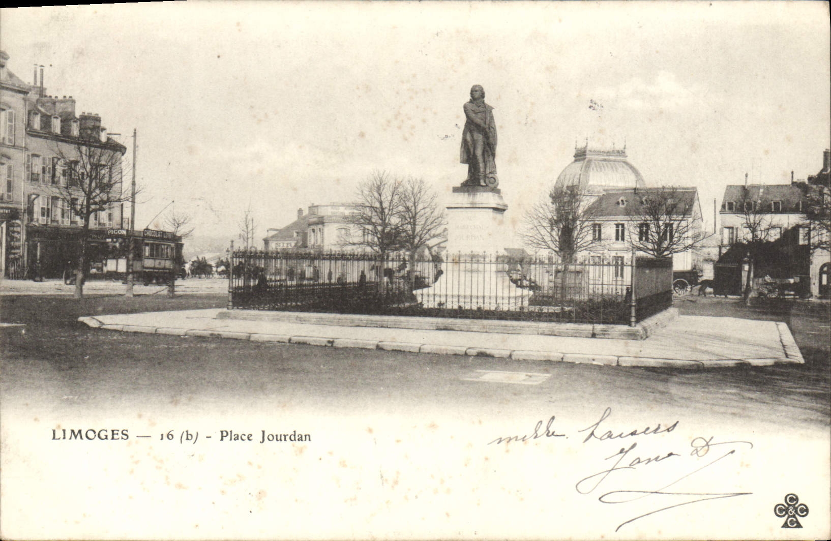 CPA Limoges Place Jourdan