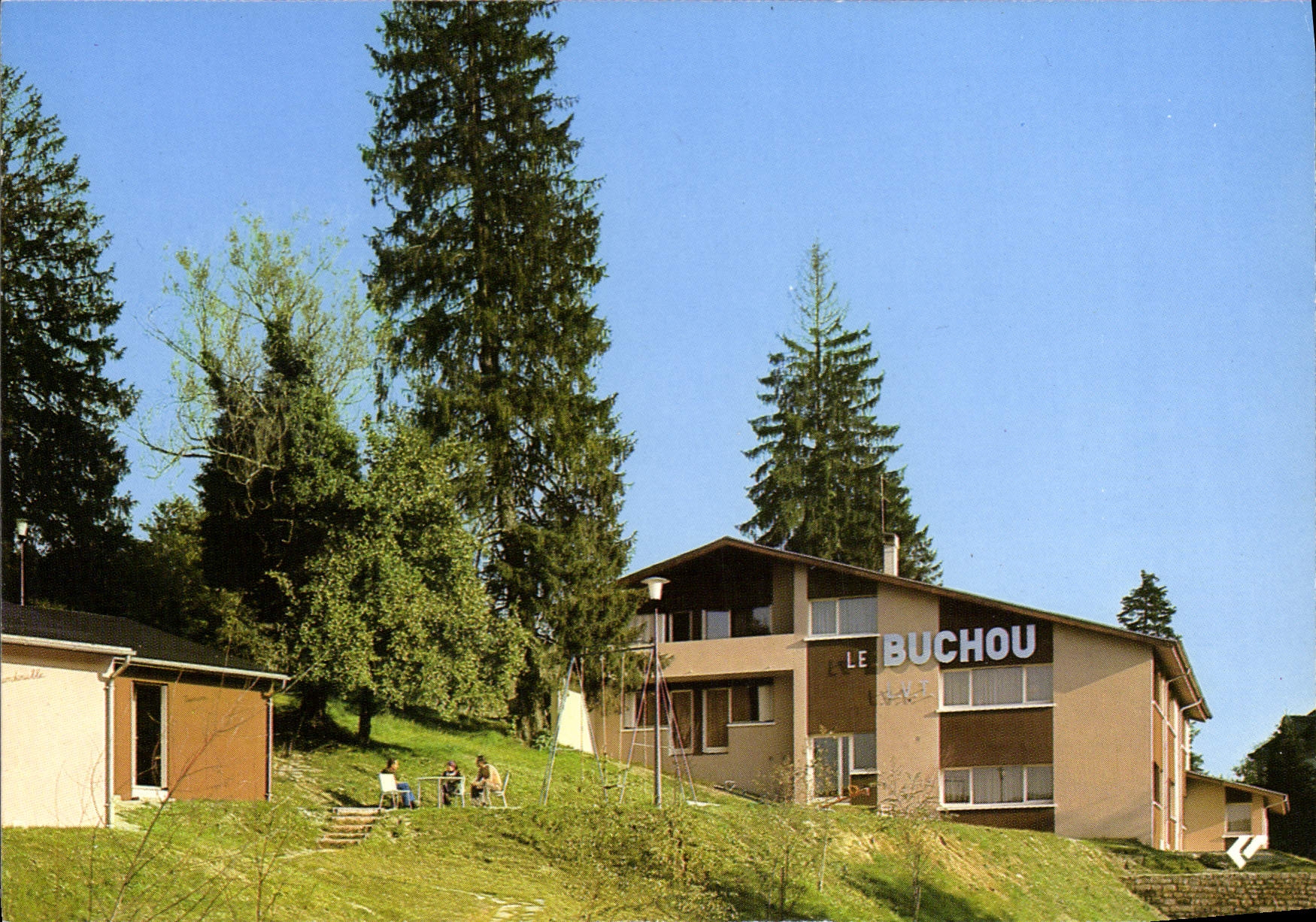 CPSM Eymoutiers (Haute Vienne) Village de vacances du Buchou