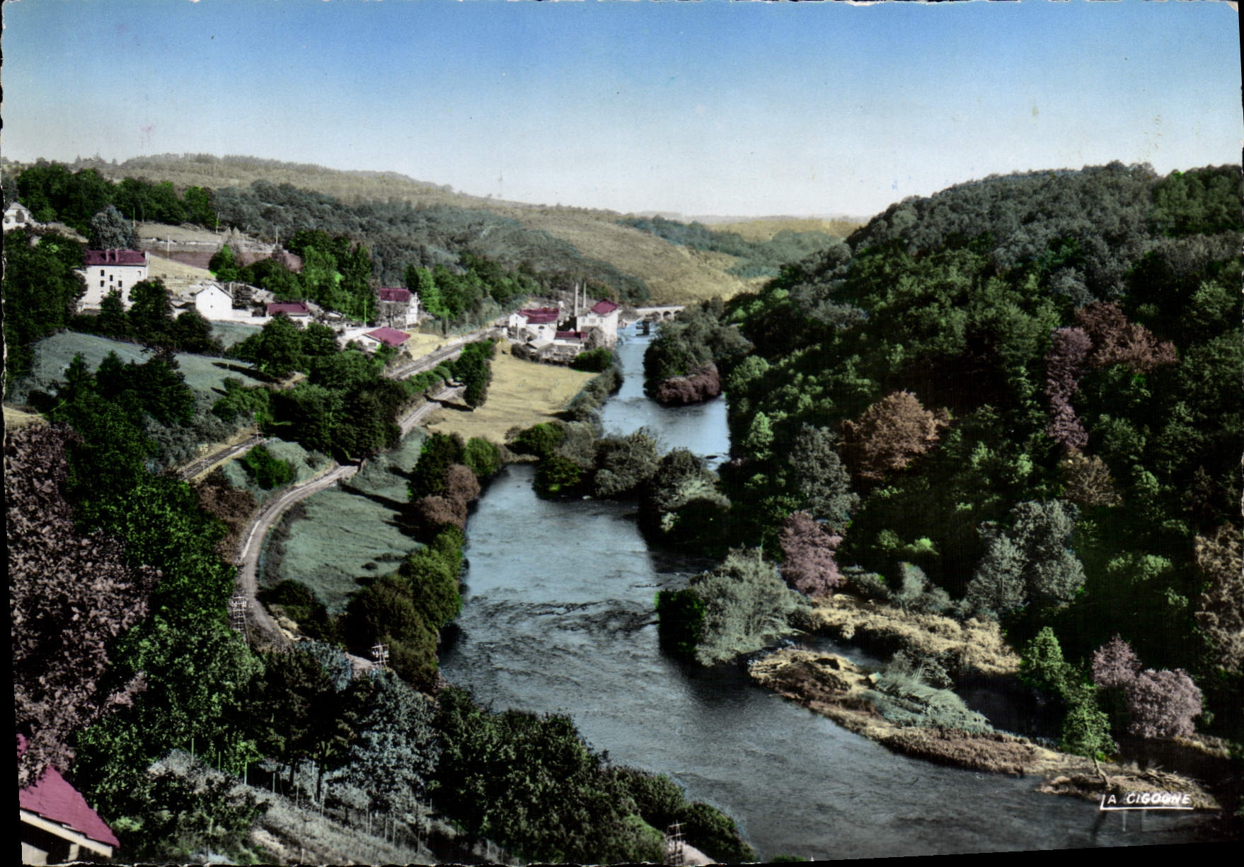 CPSM La Haute Vienne Pittoresque La vallee de la Vienne