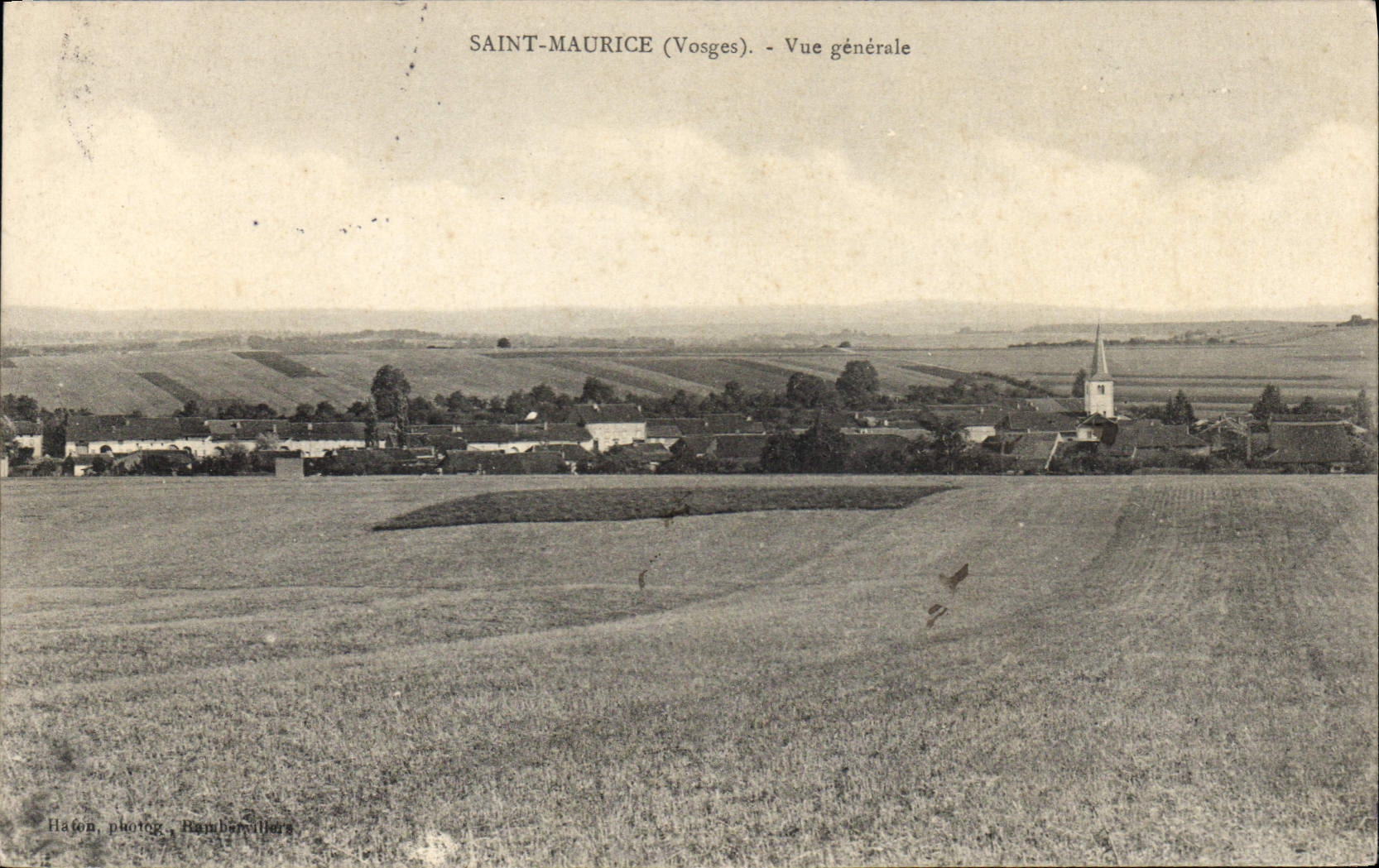 CPA Saint Maurice (Vosges) Vue generale