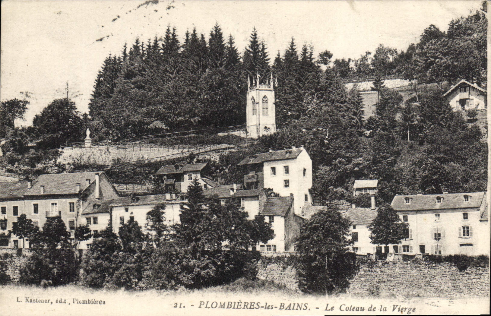 CPA Plombiers les Bains Le Coteau de la Vierge