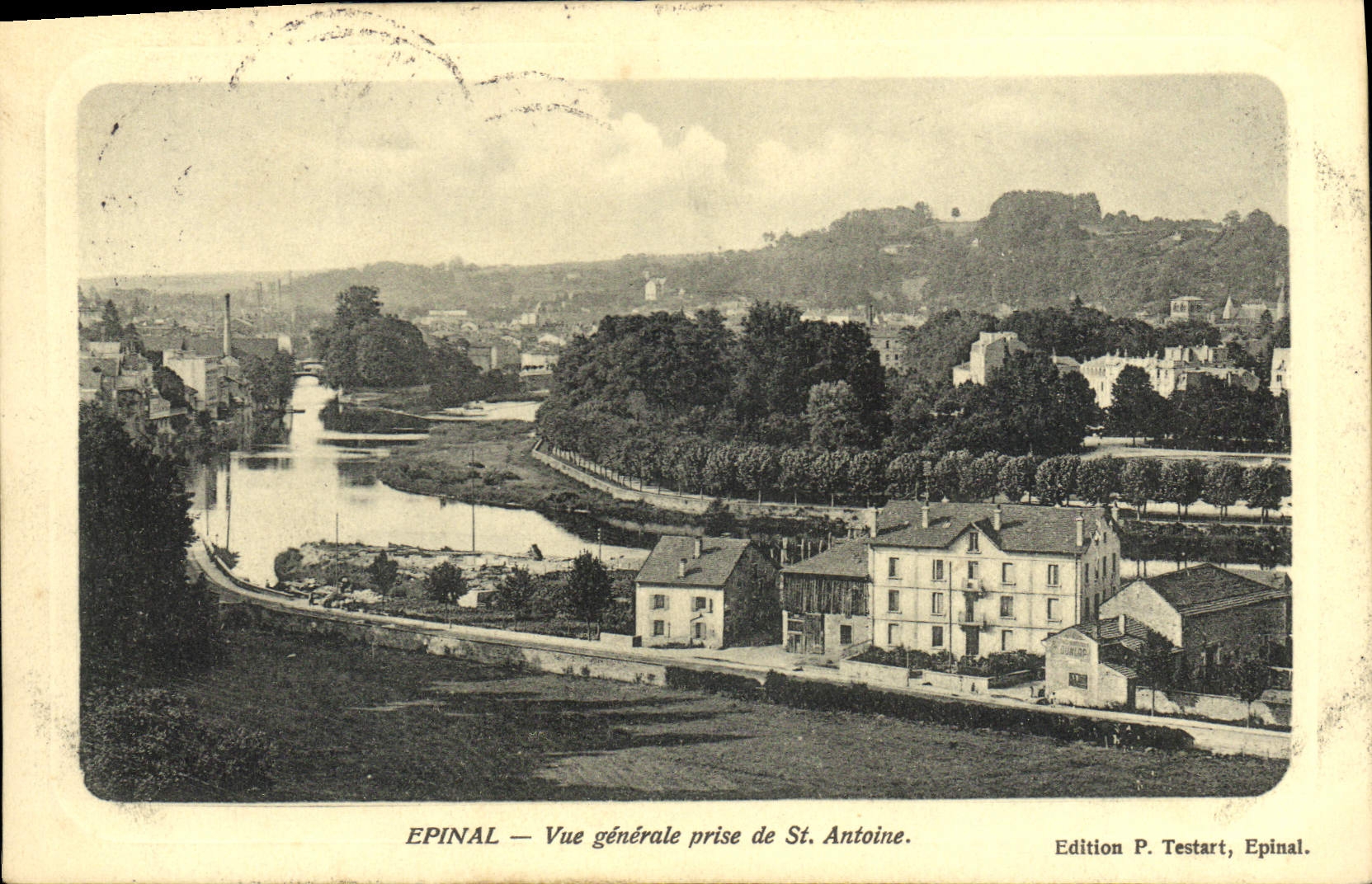CPA Epinal Vue generale prise de St Antoine
